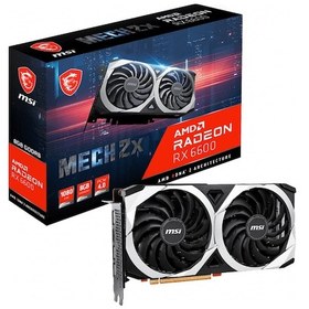 Resim MSI Radeon RX 6600 MECH 2X 8G RX6600 8GB GDDR6 128B Ekran Kartı 