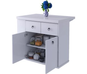 Resim Moka Park Avm şahin Mutfak Adası Çok Amaçlı Mutfak Dolabı kiler dolabı kapaklı çekmeceli 