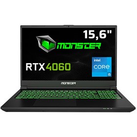 Resim Monster Tulpar T5 V23.3 Intel Core i5-12450H 15.6" 16 GB RAM 500 GB SSD 8 GB RTX4060 FHD FreeDOS Gaming Laptop 