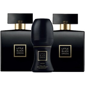 Resim Avon Little Black Dress Kadın Parfüm EDP 2 x 50 ML + Roll On 50 ML 