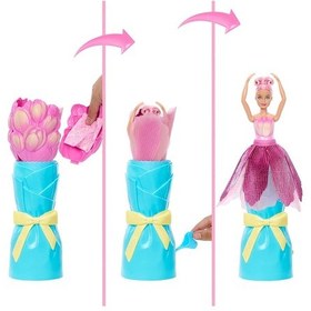 Resim Barbie Petal Pop Pembe Lale Jmf56-jmf57 