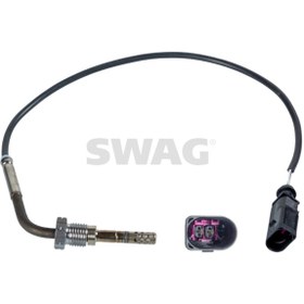 Resim Swag-33100377 Egzoz Sicaklik Sensörü A4 A5 A6 A7 A8 Q5 Q7 Touare 514654808 