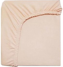 Resim 2 Adet 65 x 95 + 10 cm Anne Yanı Lastikli Penye Kumaş Bebek Çarşafı 