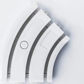 Resim Bucuks Mey Ithalat® Korniş Dönüşü 3 Raylı 45 Derece 