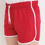 Resim Kadın Deniz Şortu Kırmızı 