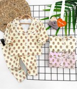 Resim Murat Baby Ayıcık Baskılı Bebek Pijama Takım 