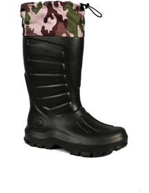Resim Sonimix Eva Termal Çizme Haki -30 Derece Soğuğa Dayanıklı 