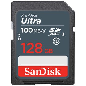 Resim SanDisk 128GB Ultra SDXC UHS-I Hafıza Kartı 