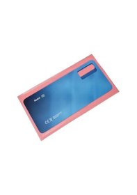 Resim Note 11 Pro 5g Uyumlu Arka Kapak Pil Kapağı Mavi Beyaz 