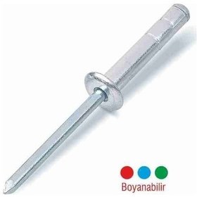 Resim Çelik Multigrip Perçin 4.8x16.5 Mm - 500 Adet 