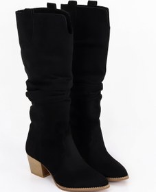 Resim Mamito Ayakkabı CNG A401 Körüklü Binici Diz Altı Çizme 