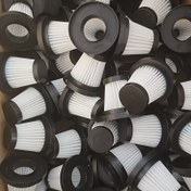 Resim Plastik Araba Vakum Temizleyici HEPA Filtre Değiştirme Seti, Yıkanabilir, El Tipi Uyumlu, Pilsiz 