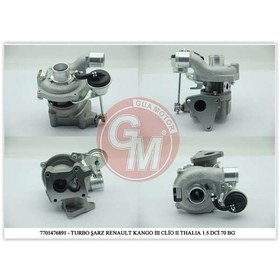 Resim GUA 40503 TURBO SARJ KANGOO III CLIO II THALIA LOGAN MICRA NOTE 1.5DCI 70BG GUA 40503 