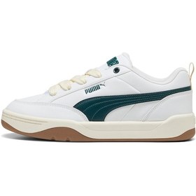 Resim Puma Park Lifestyle Erkek Beyaz Sneaker Beyaz 