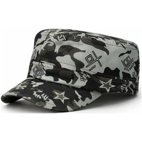 Resim Valkyrie Dijital Kamuflaj Şapka Ayarlanabilir Unisex Askeri Kep Outdoor Kamp Balıkçı Şapkası C Kamuflaj 