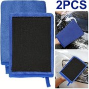 Resim Globalbloom 2pcs Clay Mitt Kil Cila Bar Yuzey Hazirlik Eldiveni Araba Temizleme Aksesuari 