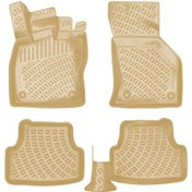 Resim Volkswagen Golf 7 2012-2019 Havuzlu Paspas Bej 
