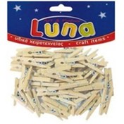 Resim Luna Ahşap Mandal 25 mm 45’li 601649 