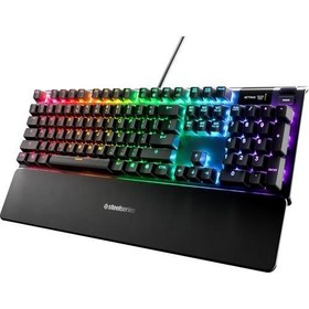 Resim Apex 5 Hibrit Mekanik Gaming Klavye, Her Tuş Için Rgb Aydınlatma, OLED Ekran, Türkçe Qwerty 