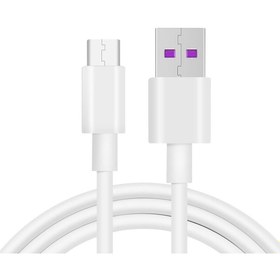 Resim Microcase Type-C 5A Hızlı Şarj Ve Data Usb Kablosu Beyaz - Al2713 