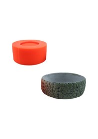 Resim Beton Saksı Silikon Kalıp - 184 