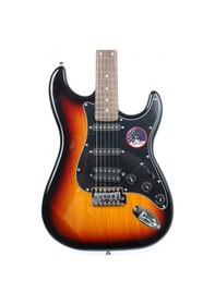 Resim Madison Meg-2ts Elektro Gitar Sunburst Strat Kasa Geleneksel 