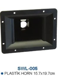 Resim 15.7X19.7Cm Plastik Kare Horn. 