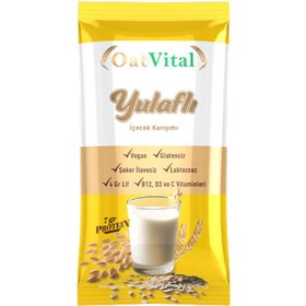 Resim OATVİTAL Yulaflı İçecek Karışımı - PROTEİNLİ 25g 