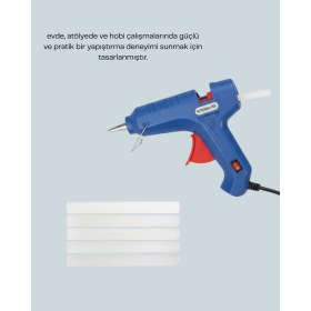 Resim Freedom Store 5 Silikon Hediyeli 40W Silikon Tabancası Ev ve Hobi Kullanımı 