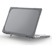 Resim MacBook Pro 14.2 Inç A2442 2021 Için Iki Renkli Laptop Çantası Gri(Yurt Dışından) 