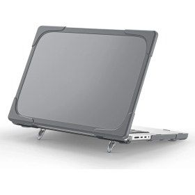 Resim MacBook Pro 14.2 Inç A2442 2021 Için Iki Renkli Laptop Çantası Gri(Yurt Dışından) 