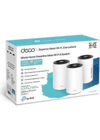 Resim Tp-Link Deco PX50 3000 Mbps 3'lü Router Outlet 