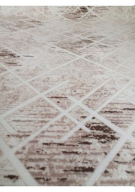 Resim Aslan Home Bej Yumuşak Dokulu Yıkanabilir Kaymaz Dört Mevsimlik Salon, Banyo, Balkon, Genç Odası Kesme Yolluk Bej 