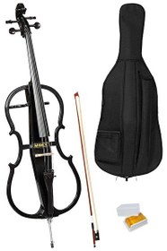 Resim Midex GTC-400BK Profesyonel Elektro Çello Seti Siyah 