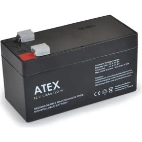 Resim Atex AX-12V 1.3 Ah Kuru Akü - K:20 