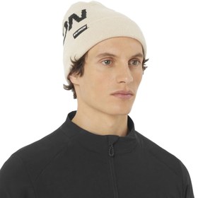 Resim Salomon Hermitage Beanie Unisex Beyaz Bere 