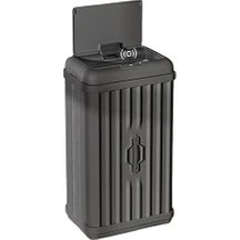 Resim Misda Store 50 Lt Sensörlü Çöp Kovası, Portatif Katlanabilir, Büyük Boy Premium (62X36X26CM), Otomatik Dokunmatik Hareket Sensörlü Akıllı Mutfak Banyo Ofis Çöp Kutusu (Antrasit) 