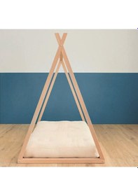 Resim Markaawm Markaawm Çilek Montessori Çocuk Yatak Çam Akçaağaç 