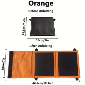 Resim Cloud011 1 Adet 30w Portatif Katlanır Solar Panel Usb Şarj Aleti Kampçılık Seyahat Acil Durum Güç Çözümü 