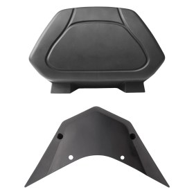 Resim GP Kompozit Honda PCX 125 / 150 2014-2025 Uyumlu HS Sissy Bar Siyah 