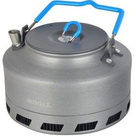 Resim Nurgaz Kamp Çaydanlık Çok Renkli 