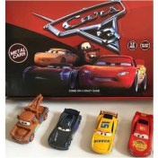 Resim Şimşek Mcqueen Cars Mater Jackson Storm Cruz Ramirez Oyuncak Arabalar Metal 4'lü Set 