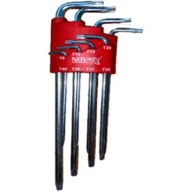 Resim Novax Torx Alyan Anahtar Uzun 8li Set 