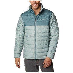 Resim Columbia Powder Lite Erkek Mont Yeşil 
