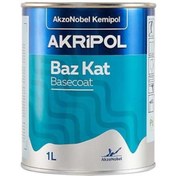Resim AKZONOBEL Akripol Bazkat FİAT Fİ407 BAHAR MAVİSİ Akrilik Sonkat Oto Boyası 1 Litre 