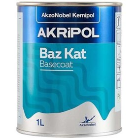 Resim AKZONOBEL Akripol Bazkat FİAT Fİ486 KRİSTAL MAVİ Akrilik Sonkat Oto Boyası 1 Litre 