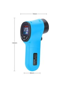 Resim Willowhaven Hw550 Dijital Lazer Termometre - Temassız Pirometre - Sıcaklık Ölçümü - Mavi Model 