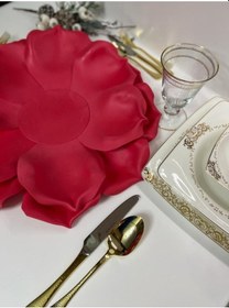 Resim Eva Lateks Supla Amerikan Servis Kırmızı Gül Tasarım Kırmızı 