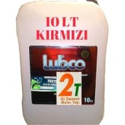 Resim Lubco Zamanlı Kırmızı Motosiklet Testere Bıçkı Yağı 10 Lt 