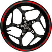 Resim Ogec Worx Xmax kırmızı yazılı kımızı pençe şeritli 